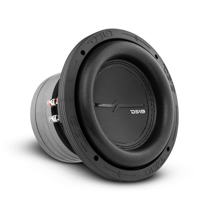 DS18 ZXI6.4D High Excursion 6.5" Car Audio Subwoofer 600W Watts 4-Ohm DVC Quad Stacked Magnets