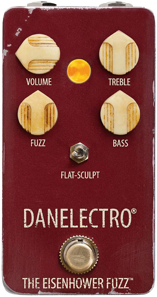 Danelectro Eisenhower Fuzz Electric Guitar Effects Pedal - EF-1