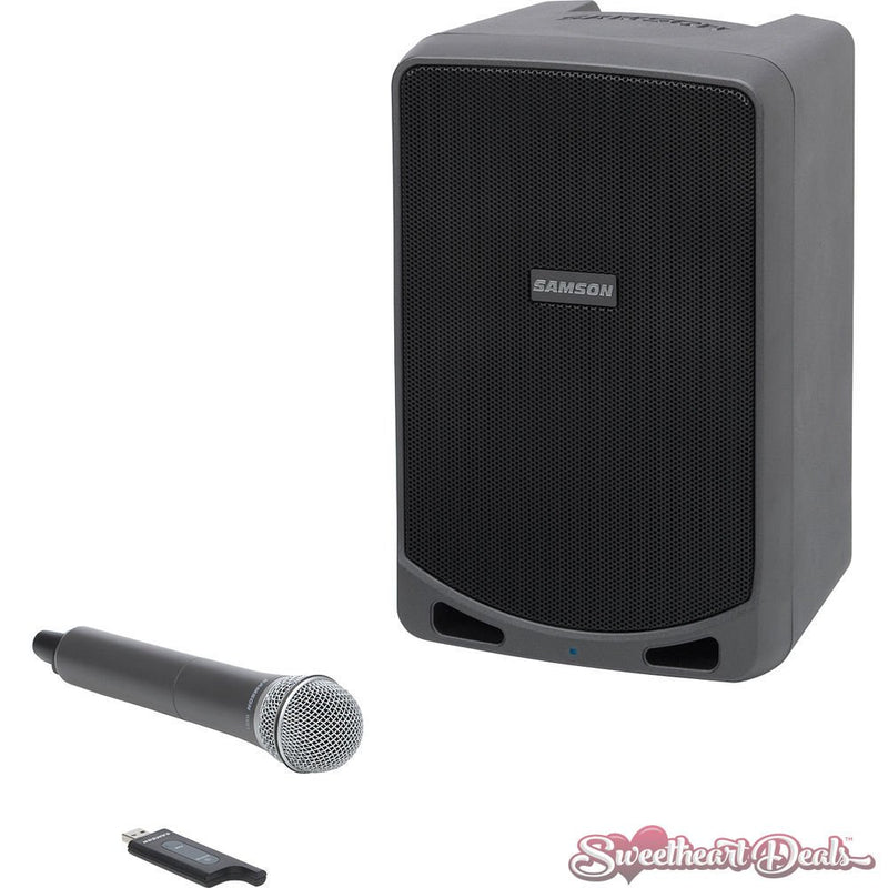 Samson Expedition XP106w Portable PA System with Wireless Handheld Bluetooth Mic