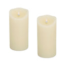 Simplux LED Designer Melted Wax Candle with Remote (Set of 2)