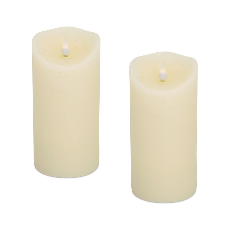 Led Candle Set of 2, Medium