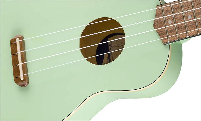 Fender Venice Soprano Ukulele - Surf Green