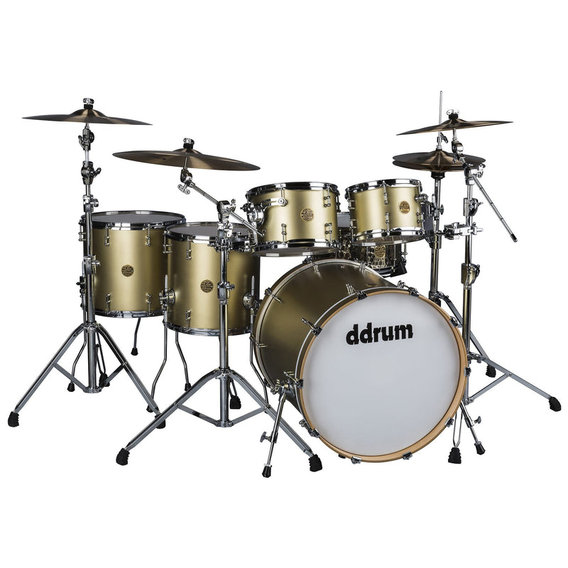 ddrum Dios 5 Piece Shell Pack - 10/12/14/16/22 - Satin Gold - DS MP 522 SG