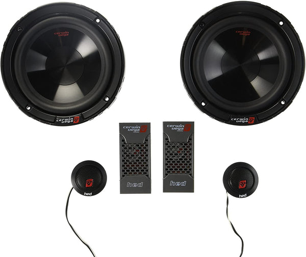 Cerwin-Vega HED 6.5-in 2-way Component Speaker Set 360 Watts Max - H465C