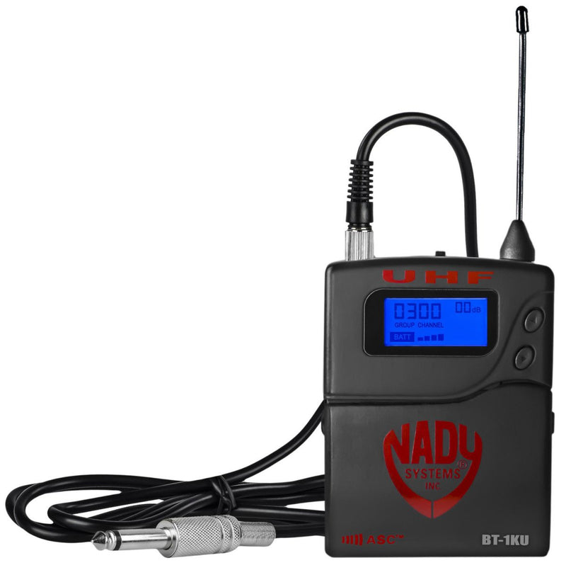 Nady Dual Transmitter 1000-Channel UHF Guitar Wireless Mic System - 2W-1KU GT