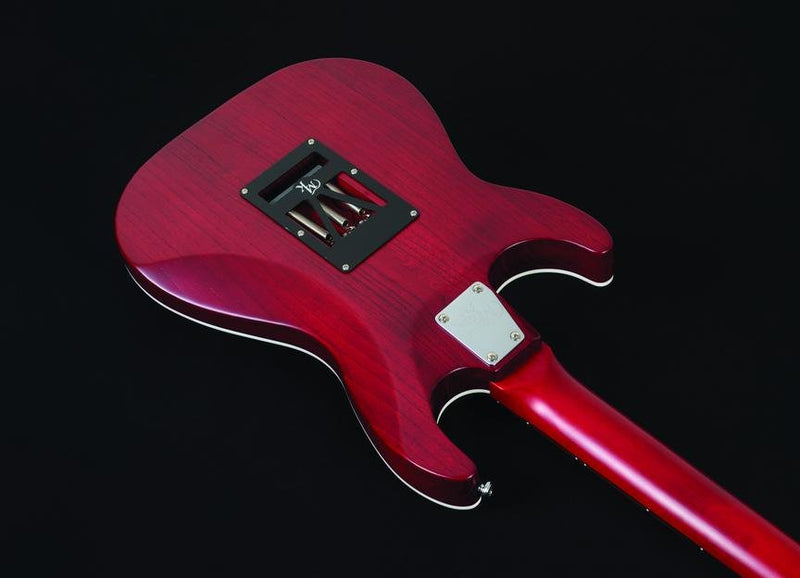Michael Kelly 63OP Electric Guitar -  Trans Red - MK63OTRERB