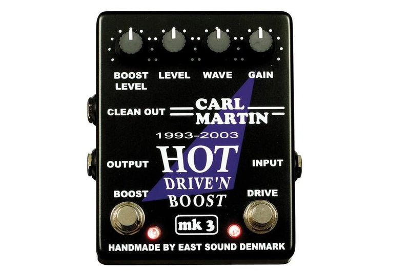 Carl Martin Hot Driven Boost MK3 Guitar Pedal - CM0014