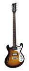 Danelectro 66BT Baritone Electric Guitar - 3-Tone Sunburst - 66BT-3TSB