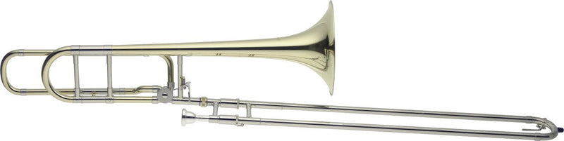 Stagg Pro Bb/F Tenor Trombone Open Wrap L-bore w/ Soft Case - LV-TB5415