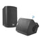 Pyle 5.25" Indoor/Outdoor Wall-Mount Bluetooth® Speaker System (Black) Pair