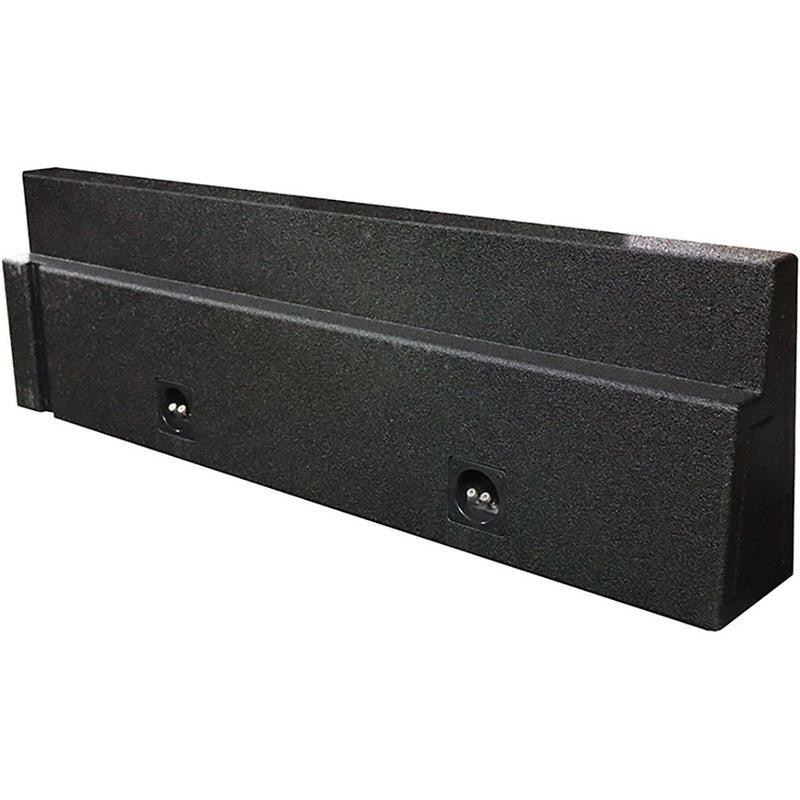 Buy Qpower GMC/Chevy Double Cab '14-'22 Dual 12 Empty Woofer Enclosure Online Buy Qpower GMC/Chevy Double Cab '14-'22 Dual 12 Empty Woofer Enclosure Online