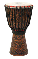 Tycoon Chiseled Orange Series 12" Rope-Tuned Djembe - TAJS-12 CO