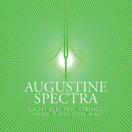 Augustine Spectra Light Nickel-Plated Steel Electric Guitar Strings - 12 Pack