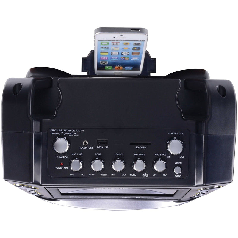 Karaoke USA Bluetooth Karaoke Machine - GF844