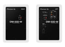 Pioneer DJ 5” Desktop Monitor System - Pair - White - DM-50D-W
