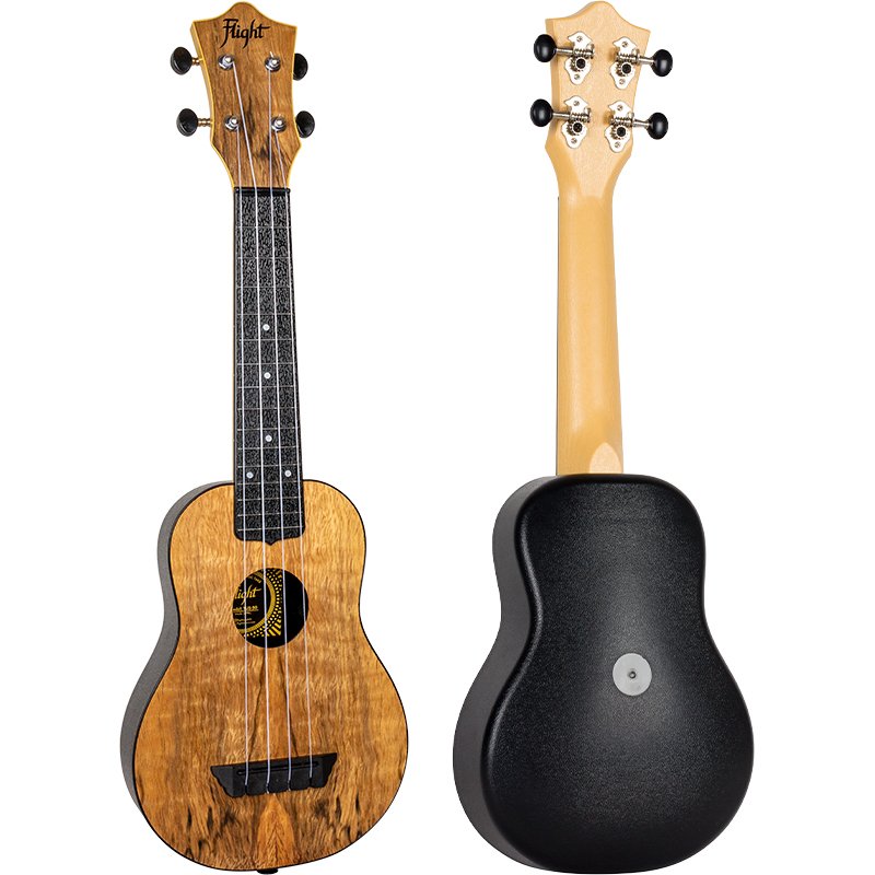 Flight Soprano Travel Ukulele w/ Gig Bag - Natural Mango TUS-55 MANGO