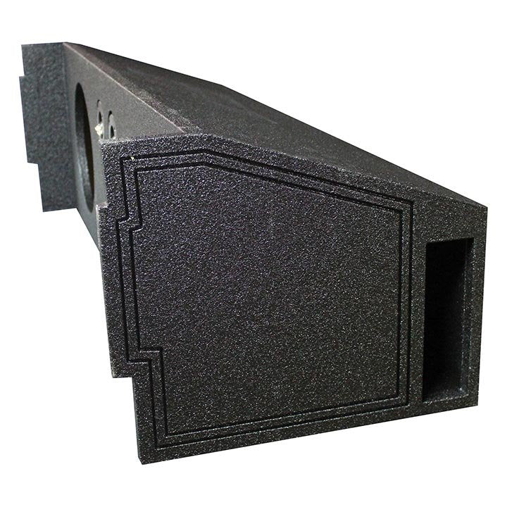 QPower QBOMB Dual 12" Vented Empty Woofer Box - All Full Size SUV QBSUV12V