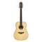 Crafter Able Series 600 Dreadnought Acoustic Guitar - Natural - ABLE D600 N 12