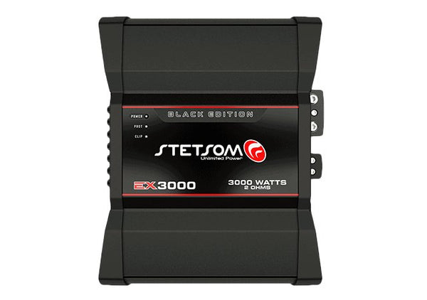 STETSOM EX3000EQ 3700 Watt RMS 2 Ohm Mono Digital Full Range Amplifier