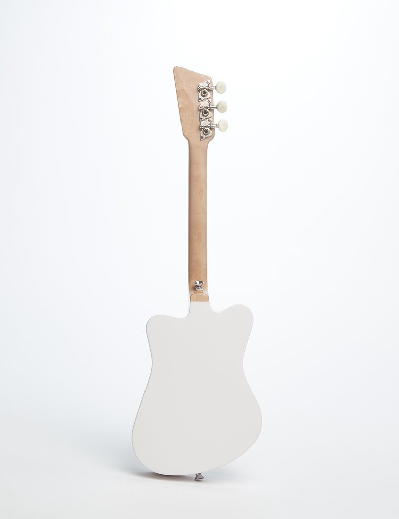 Loog Mini Acoustic Guitar for Children & Beginners - White