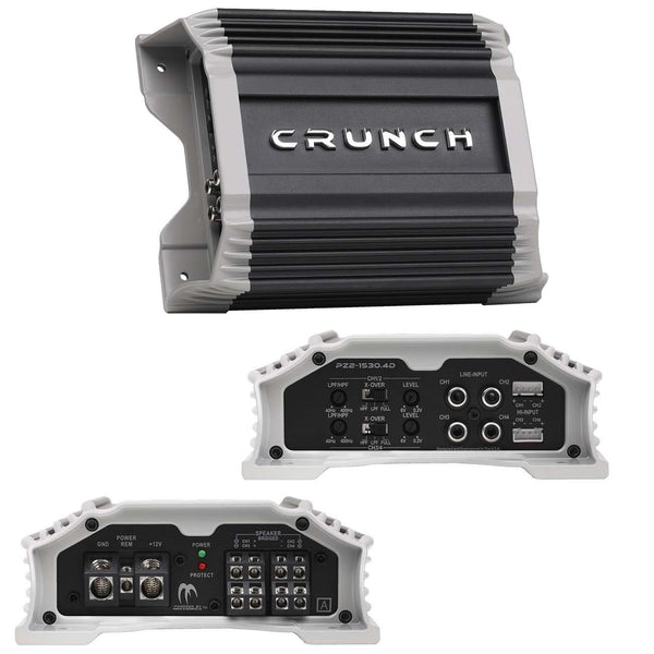 Crunch 4 Channel Amplifier 1500 Watts PZ2-1530.4D