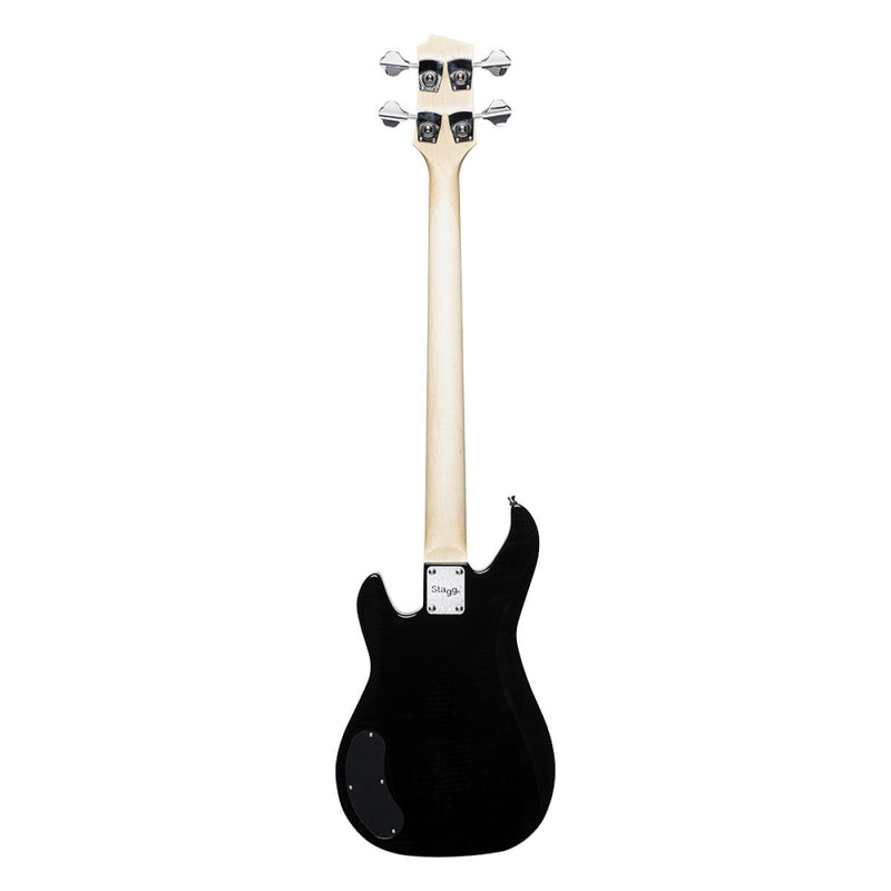 Stagg Electric Bass Guitar Silveray Series "P" Model - SVY P-FUNK BLK