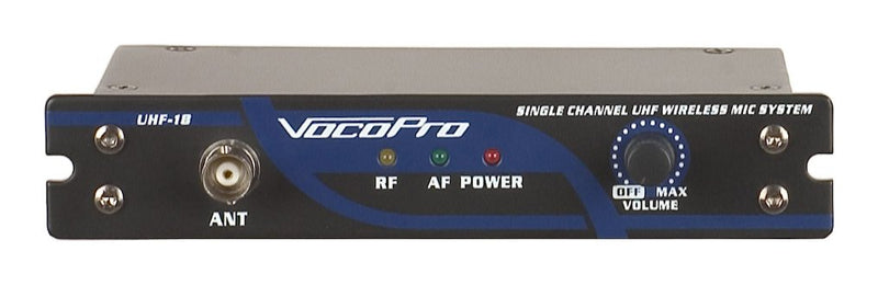 VocoPro Single Channel UHF Wireless Microphone System - UHF189M