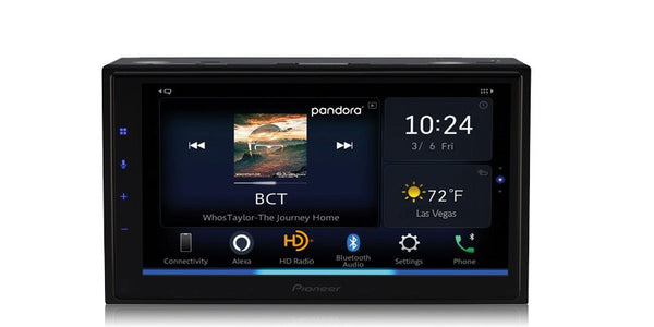 Pioneer 6.8" Touchscreen Multimedia Receiver w/ Apple CarPlay, Android Auto