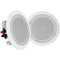 Pyle Home PDICBT852RD Bluetooth Ceiling/Wall Speakers (8 Inch, 250 Watts)