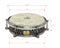 Tycoon Master Series 12 1/2″ Agile Conga w/ Handcrafted Finish - TAC-130 BC HC