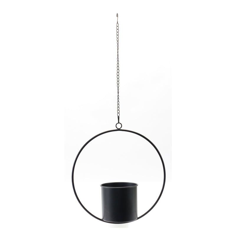 Modern Hanging Planter with Frame (Set of 2)