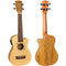 Flight CEQ Electric Acoustic Concert Ukulele w/ Gigbag - Zebrawood - DUC328CEQ