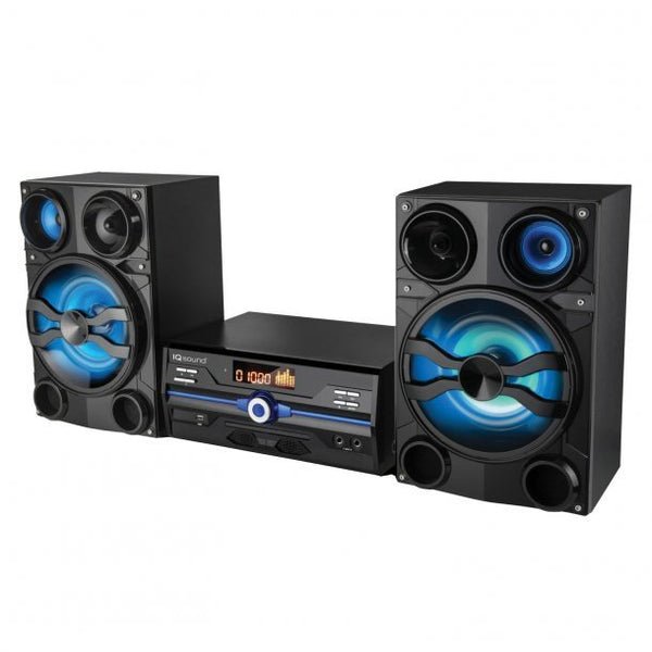 Supersonic Hi-Fi Audio System - CD Bluetooth & Aux/USB/Mic Inputs - New Open Box