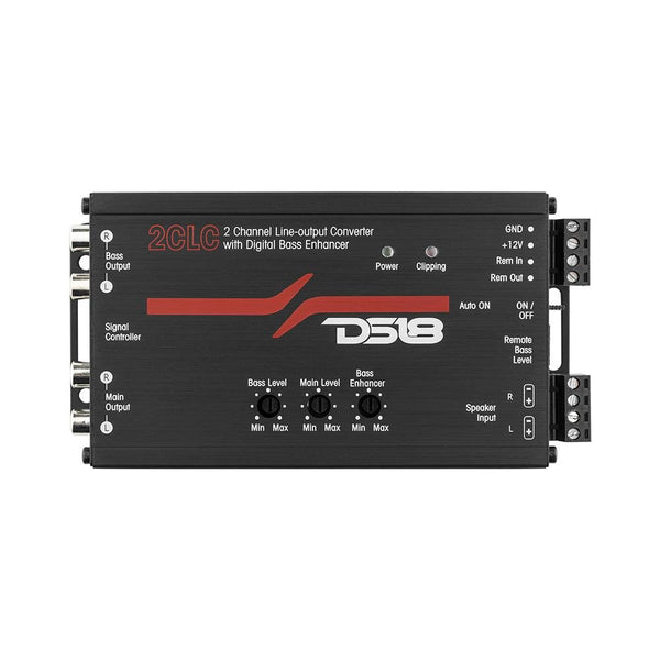 DS18 2 Channel Line Output Converter with Digital Bass Enhancer - 2CLC