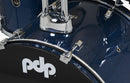 PDP Center Stage 5-Piece Full Drum Kit - 10/12/12/22/14 - Royal Blue Sparkle