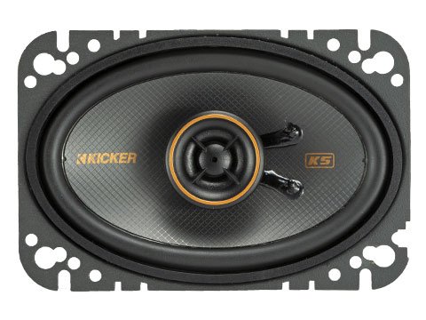 Kicker 4x6 4 Ohm .5" Tweeters Coax Speakers - 44KSC4604