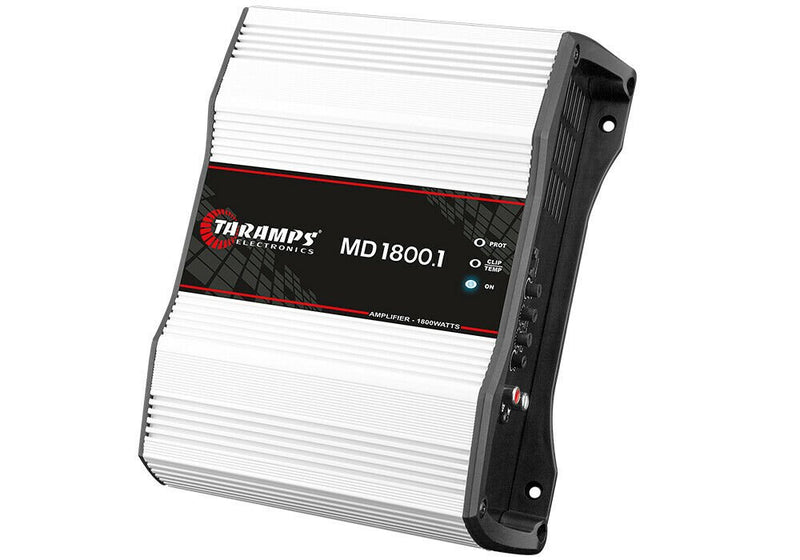 Taramps MD 1800.1 1 Ohm 1800 Watts Class D Full Range Mono Car Amplifier