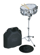CB Drums Snare Drum Kit w/ Snare Stand, Molded Case & Drum Sticks