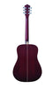 Washburn DFBDA Deep Forest Burl Dreadnought Acoustic Guitar - Amber Fade