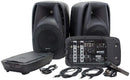 Gemini Lightweight Portable PA System w/ 8 Channel Mixer & Stands - ES210MXBLU