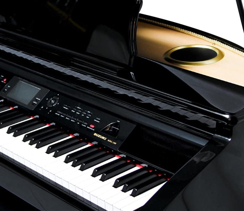 Suzuki Black Micro Grand Digital Piano with Bench - Black - MDG-300-BL