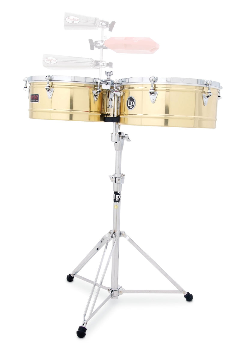 Latin Percussion LP1415-B Prestige Timbales - 14" & 15" Brass Shells