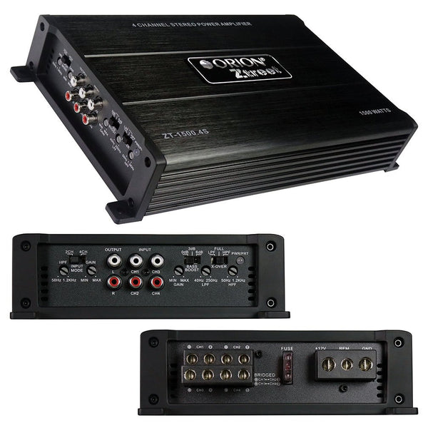 Orion Ztreet Amplifier 1500 Watt 4 Channel ZT-1500.4S