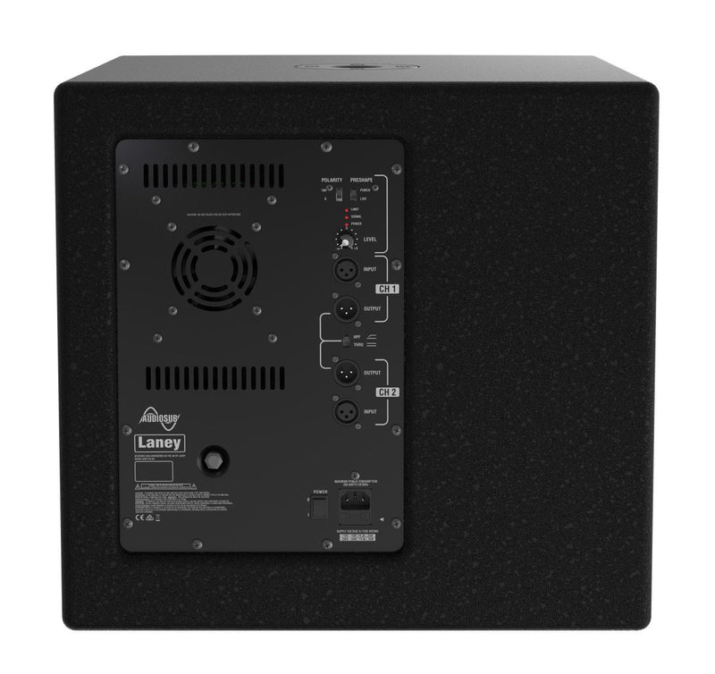 Laney Active 1200 Watt Subwoofer Speaker - AUDIOSUB