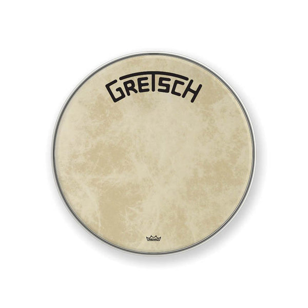 Gretsch 20" Bass Drum Head Fiberskyn - Broadkaster Logo - GRDHFS20B