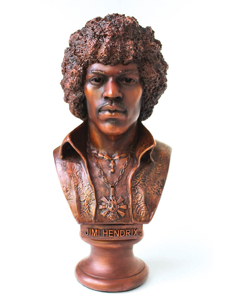 Purple Galaxy Jimi Hendrix Authorized Statuette Bust - JHBUST8