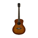 JN Guitars Bessie Acoustic Travel Guitar - Dark Cherry Burst - BES-A MINI DCB