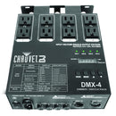 Chauvet DJ DMX-4 LED Lighting 4-Channel Dimmer/Relay Pack
