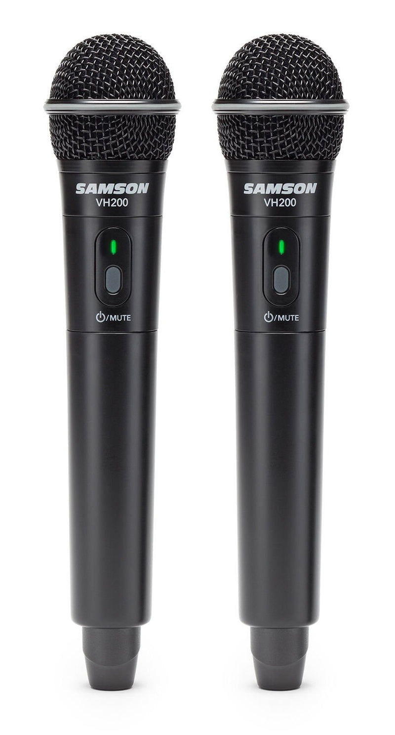 Samson Stage 200 Dual-Channel Handheld VHF Wireless System - Group D / Channel D