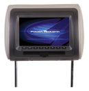 Power Acoustik 7" Headrest Monitor 3-Color Skins LCD/DVD USB/SD HDVD71CC